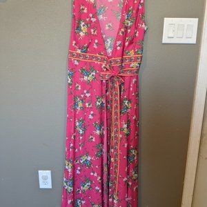 Sleeveless maxi wrap dress from NEW YORK & COMPANY Size M